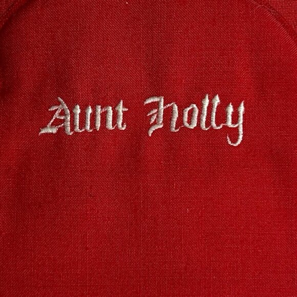 Vintage Aunt Holly Hot Pad Made In 1984 By Marshall Fields Holiday Grandma Core - Picture 6 of 6